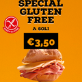 Panino imbottito gluten free