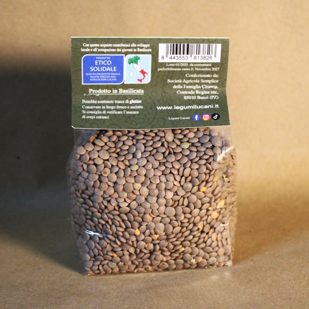 Lenticchie rosse di Legumi Lucani