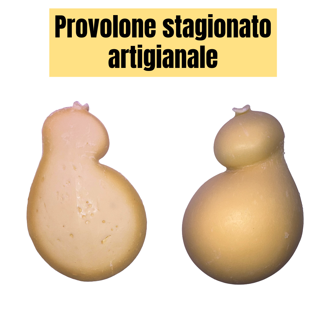 Provolone stagionato artigianale